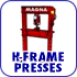 H FRAME ARBOR PRESS